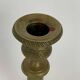 PAIR OF CANDLE HOLDERS PERIOD RESTORATION 19TH BRONZE GILDED CISELE GUILLAUCHE