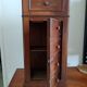 Antique sideboard with 1 drawer and 1 trompe l'oeil drawer door