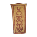 Ethnic carpet in vegetable fibers 47x148cm