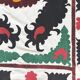 Vintage hand-embroidered tablecloth 120x180 cm