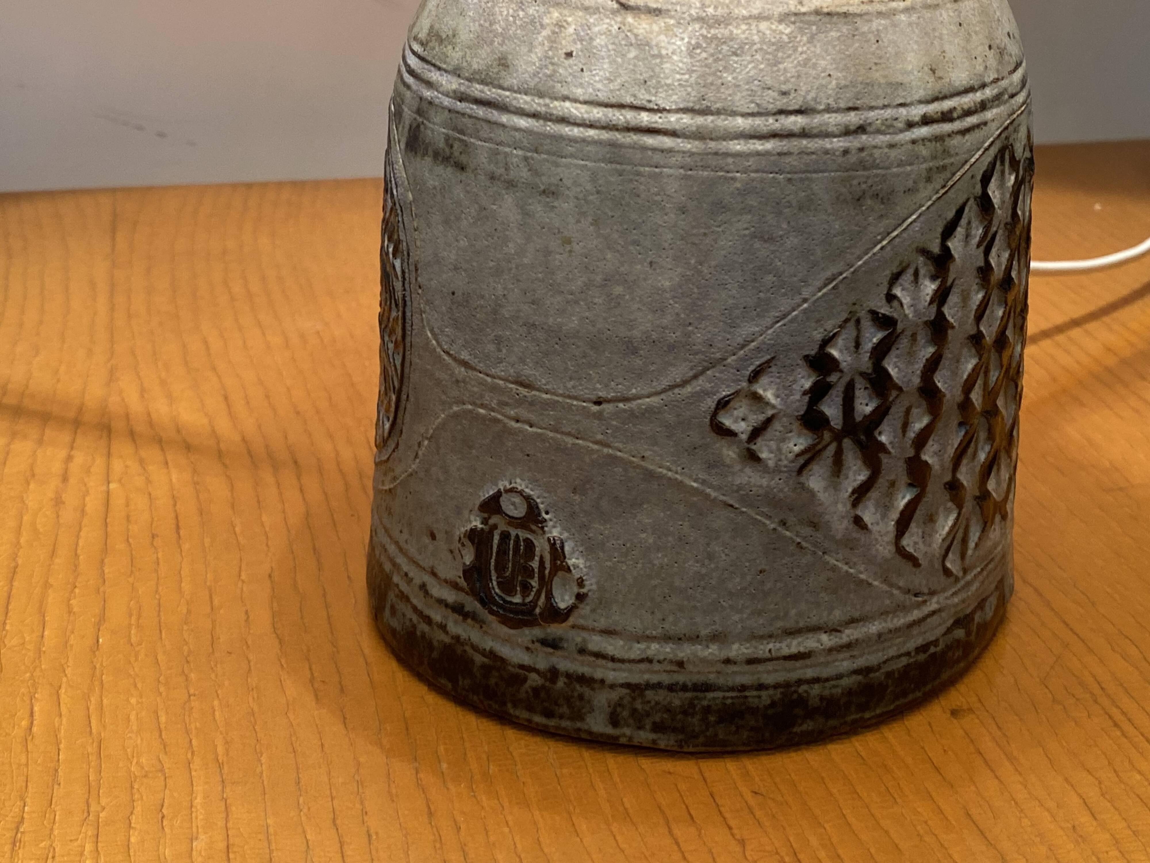 Vintage ceramic lamp from the 60s