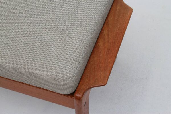 Tabouret des années 1960 en teck, Arne Wahl Iversen pour Komfort.