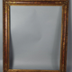 Old Italian frame gilded polychrome wood 47x39 cm, foliage 41x33 cm SB