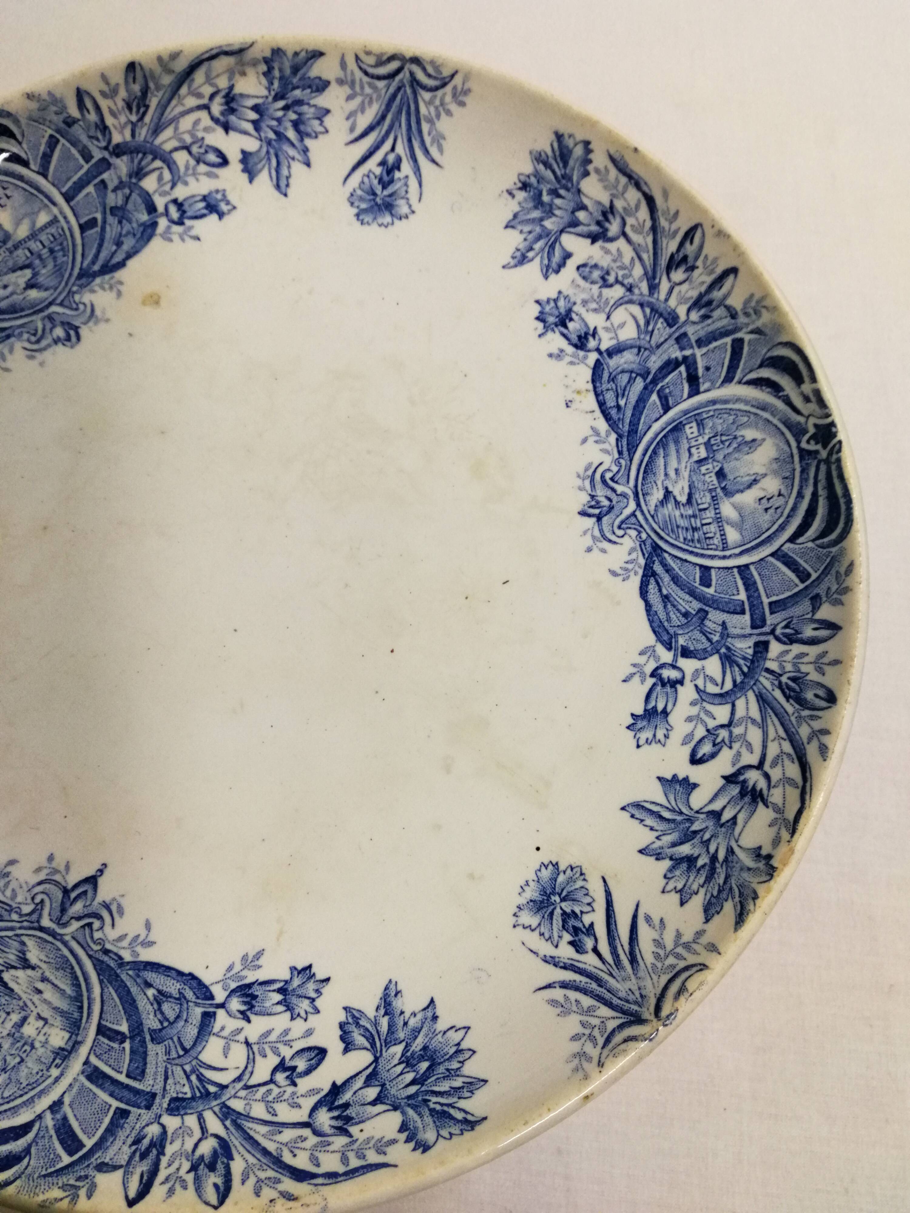 Old earthenware fruit bowl, Persian model