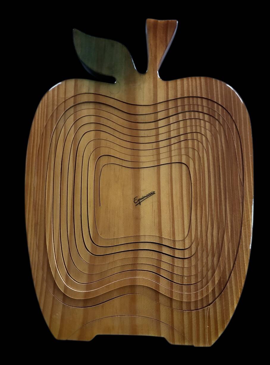 Foldable apple basket Equinoccio