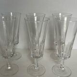 6 champagne flutes