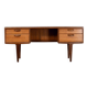 Vintage Midcentury Afromosia Desk From A. Younger Of Great Britain. Deliver
