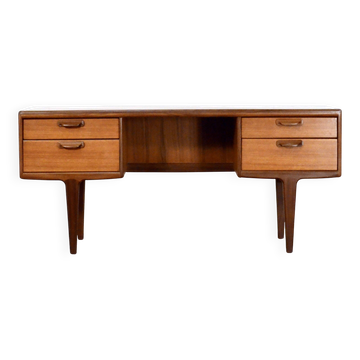 Vintage Midcentury Afromosia Desk From A. Younger Of Great Britain. Deliver