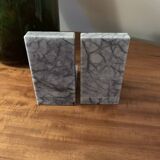 Art Deco Marble and Onyx Bookend