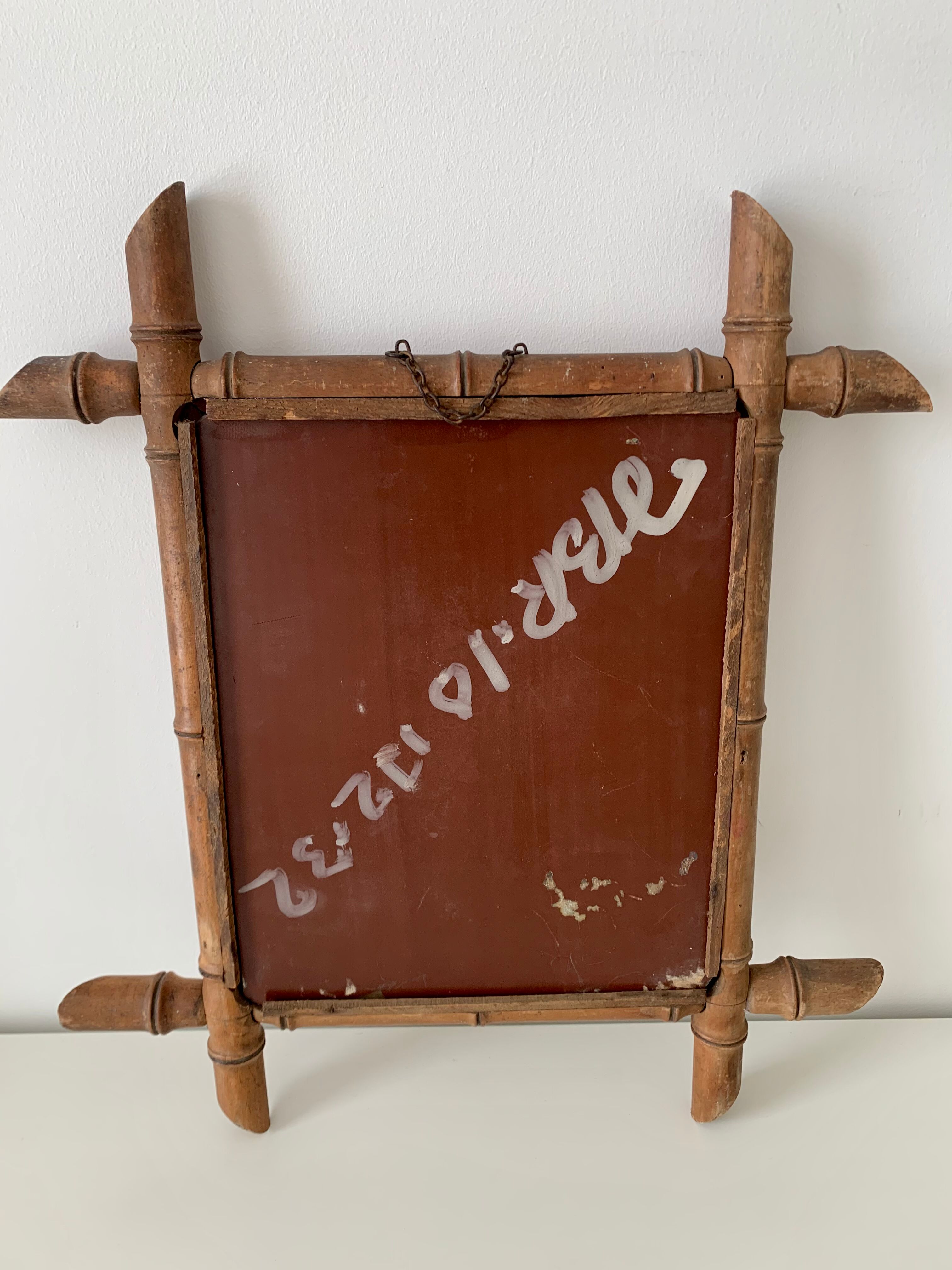 Bamboo Mirror 43x48cm