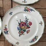 6 “Mettlach” dinner plates - Old Strasbourg Villeroy&Boch