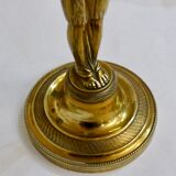 Egyptian standing mirror, made of brass 14x34cm