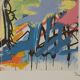 Jean-Michel Basquiat, numbered colour silkscreen, 1990s