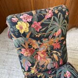 Jean Roche floral armchair