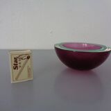 Sommerso Murano Glass Bowls by Flavio Poli, 1960s, Set of 4