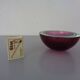 Sommerso Murano Glass Bowls by Flavio Poli, 1960s, Set of 4