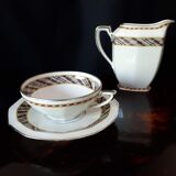 Art deco porcelain service Bernardaud Limoges
