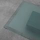 Italian Mirror and Glass Coffee Table by Nanda Vigo for Acerbis, 1971