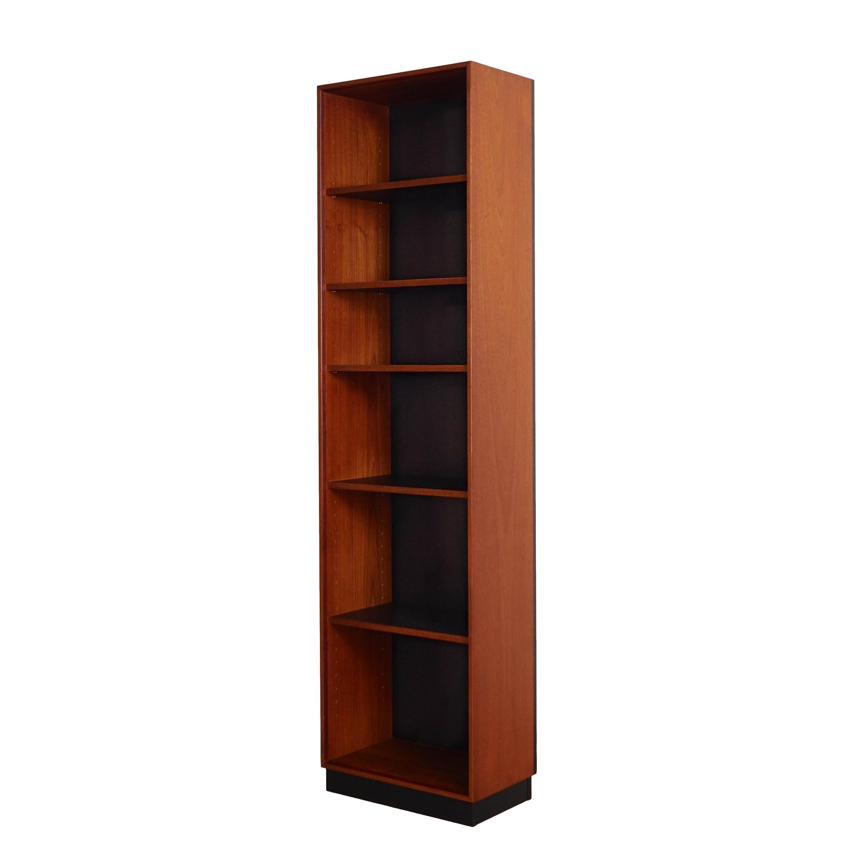 Teak bookcase, Danish design, 1970s, made in Denmark