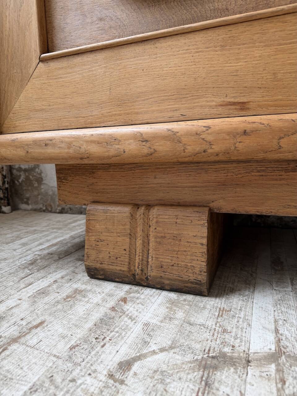 Enfilade storage unit oak Art Deco 1940 Dudouyt