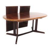 Scandinavian dining table in rosewood, Sweden, 1970.