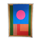 A spanish sunset - painted tapestry