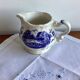 Milk pot creamer sarreguemines romantic