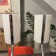 Pair of vintage chrome design lamps – MOOS Switzerland – Italian style