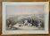 Old orientalist painting, Sebastia, after David Roberts 20th century