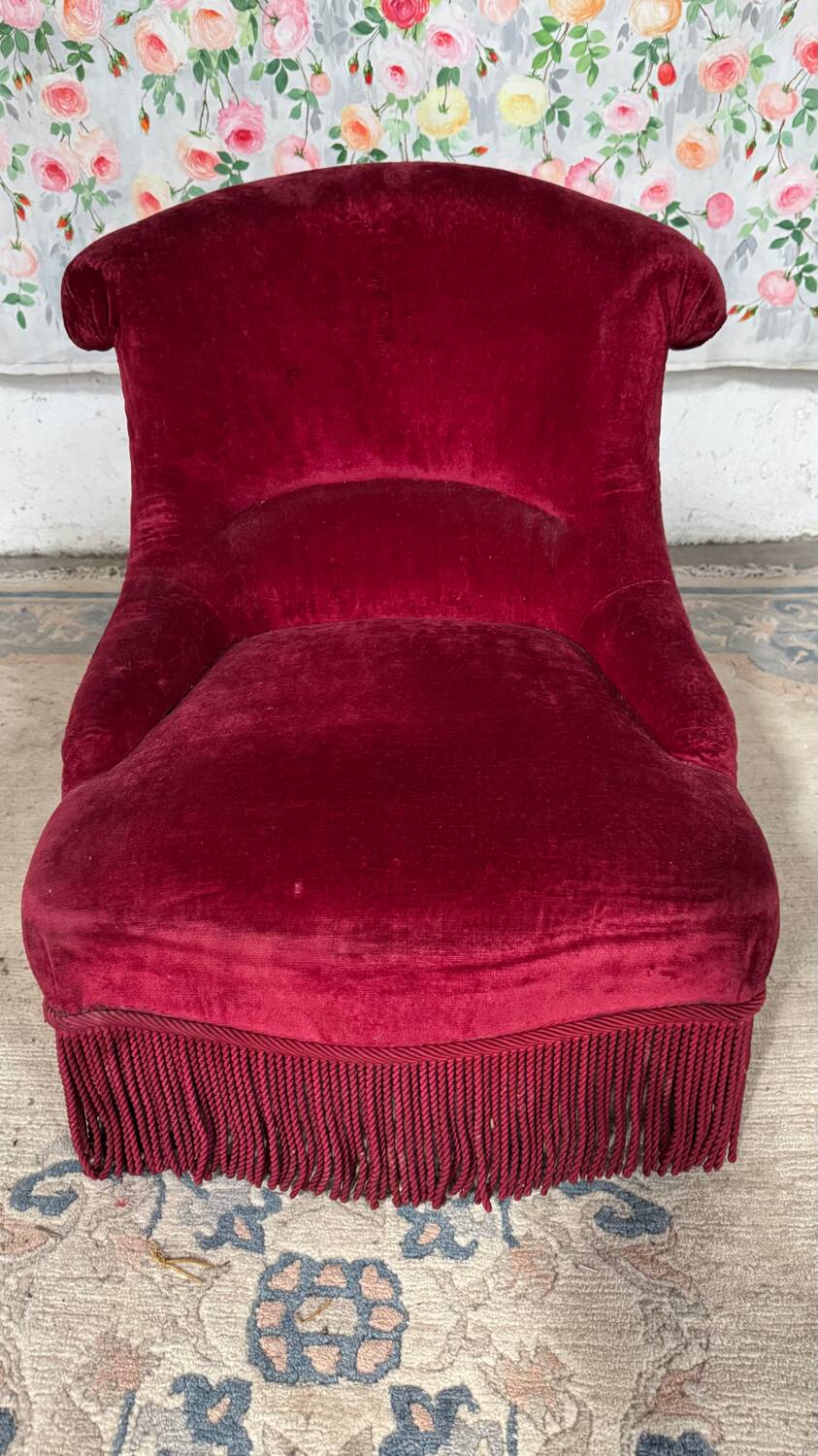 Napoleon III toad armchair