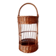 Vintage wicker bottle holder