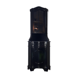 Corner furniture, black Italian notch