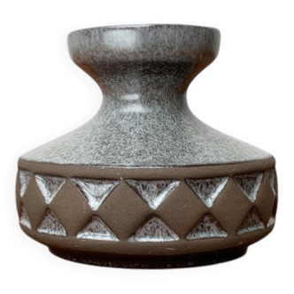 Danish studio pottery vase by Frank Keramik, mid-century, 1960s.