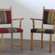 Vintage Pair of Danish Brutalist Armchairs, Henning Kjærnulf Style, 1960s