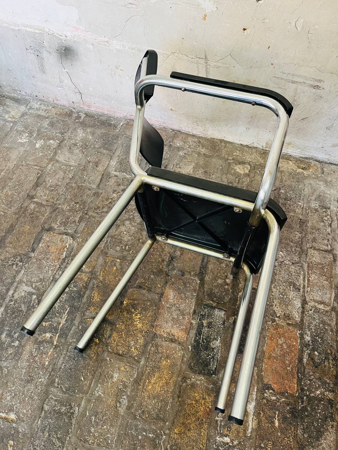 Bakelite tubular armchair Bauhaus modernist René Herbst 1930 1940