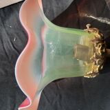 Art deco bronze wall lamp
