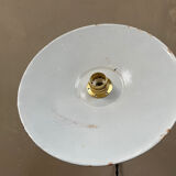 Old enameled metal lampshade