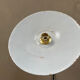 Old enameled metal lampshade