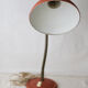 Large desk lamp orange vintage 50s