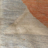 Berber carpet blessed multicolored ouarain