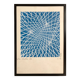 Lithographie originale de c.du plessis.structure,1996
