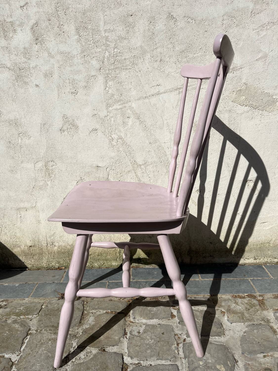 Baumann chair pale pink