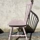 Chaise Baumann rose pâle