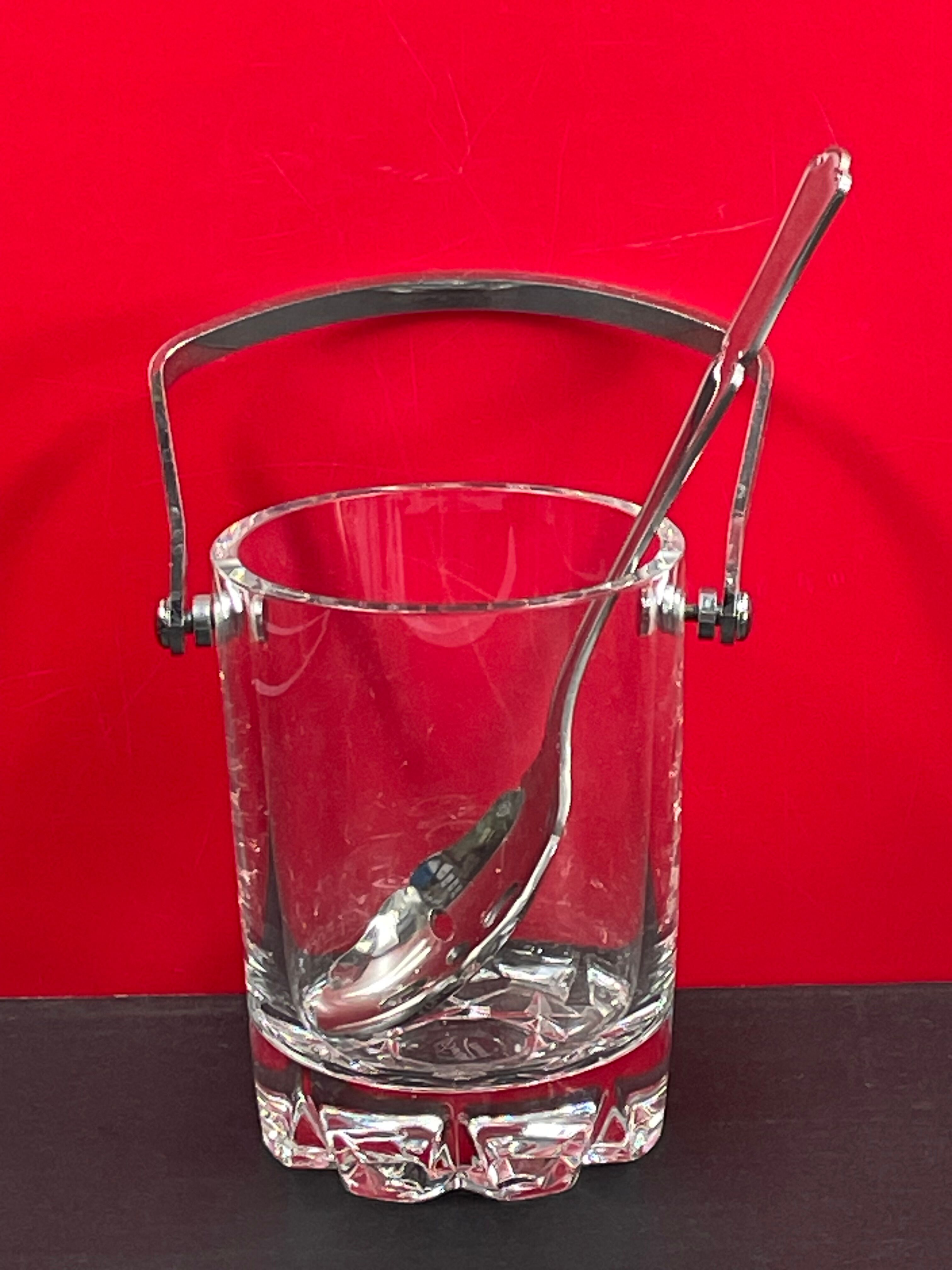 Ice bucket, vintage, Sèvres France, ice cubes, 13 x 10 cm, 1 kg, ice bucket