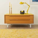 Commode en placage de chêne, années 1960