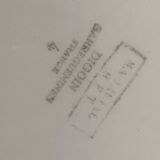 Digoin Sarreguemines oval dish