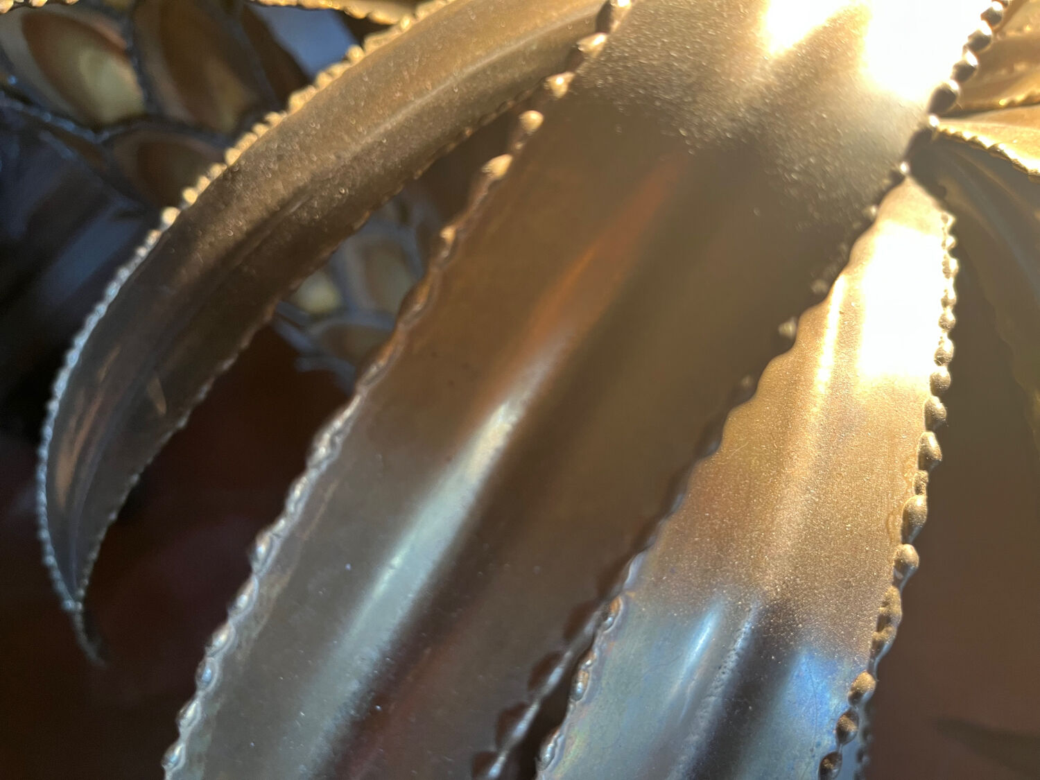 Palm tree floor lamp Jansen house