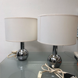 Pair of bedside lamps