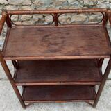 60/70s rattan shelf