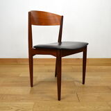 4 vintage scandinavian chairs in teak jydsk mobelindustri 1960